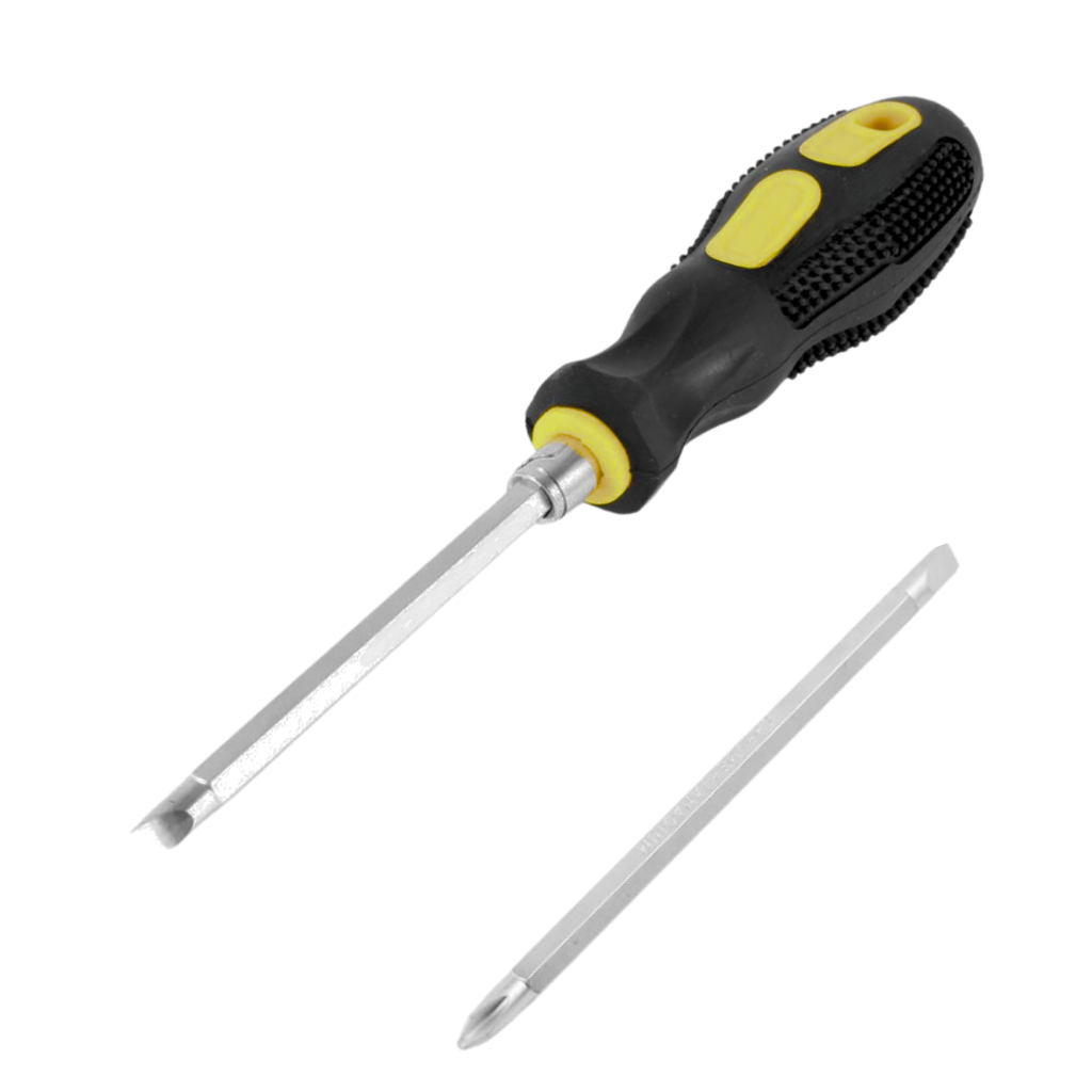 مفك وجهين يد ربل