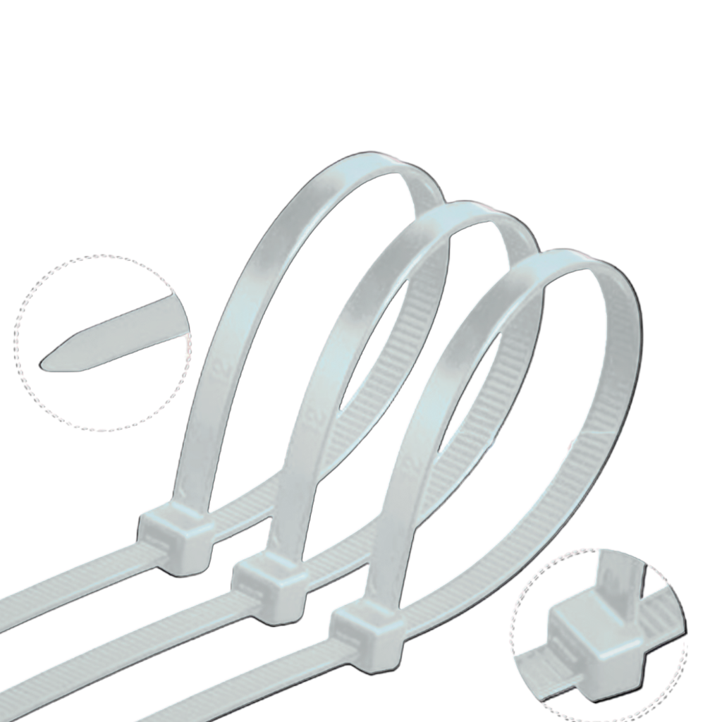 مربط كيبل ابيض