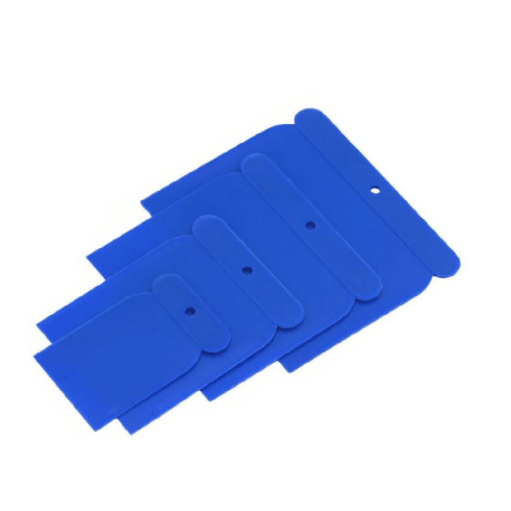 طقم سكين معجون بلاستيك