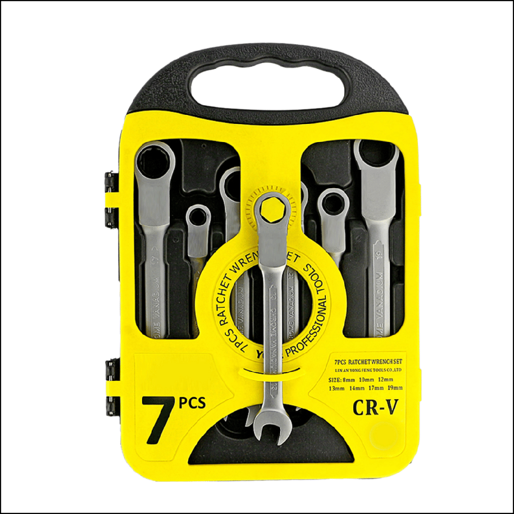 طقم مفتاح مشترك اتوماتيك 7 قطع