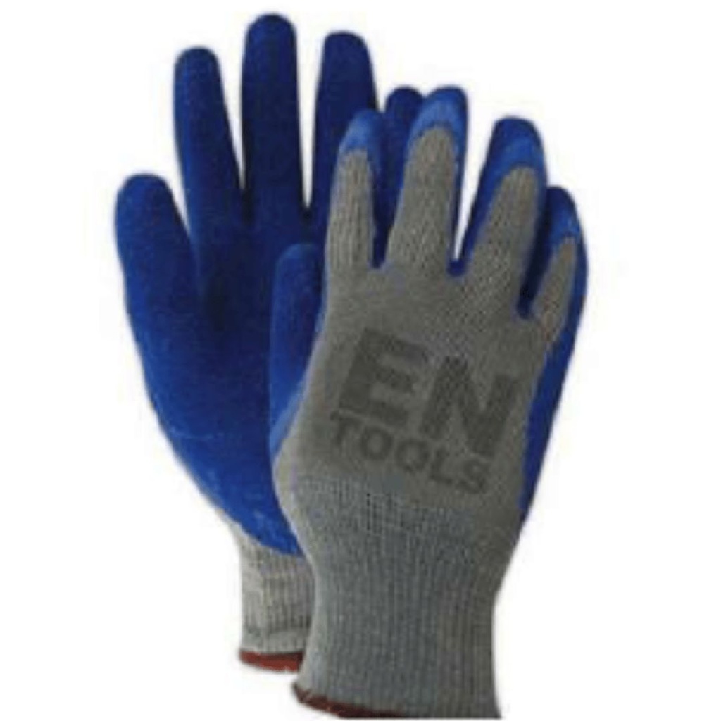 كفوف قطن ملبس ازرق