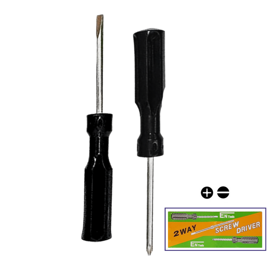 مفك وجهين اسود En