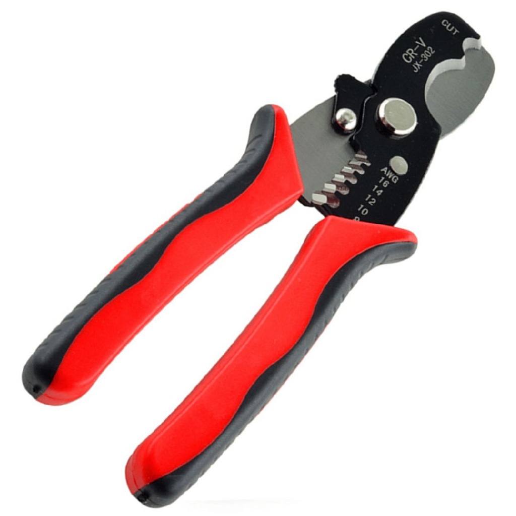 مقص كيبل مع قشارة اسلاك