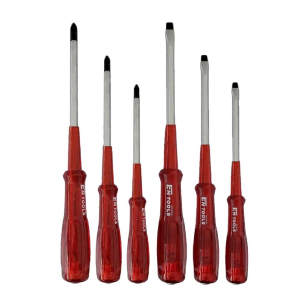 طقم مفك احمر تكسير 6 قطع