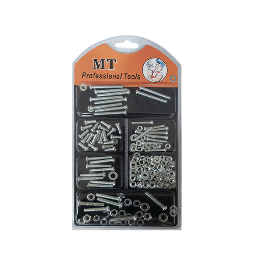 طقم مسامير مع صامولة بكرت