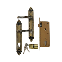 كالون باب خشب مع مسكة صيني خفيف